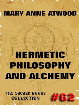 cover image of Hermetic Philosophy and Alchemy